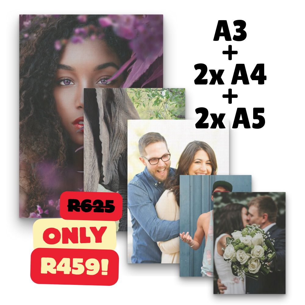 A3 plus 2x A4 plus 2x A5 box frame COMBO SPECIAL!