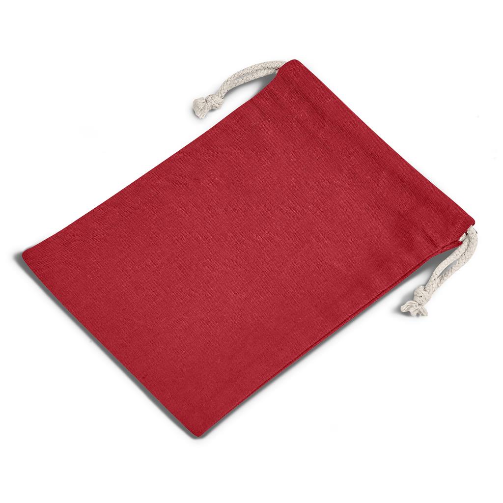 Altitude Allsorts Mini Cotton Drawstring Pouch - Red