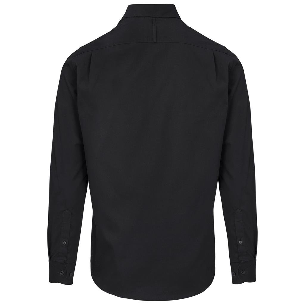 Mens Long Sleeve Cotton Twill Moderna Shirt