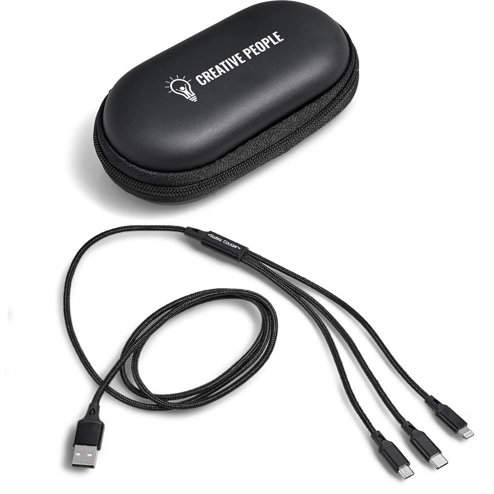 Swiss Cougar Helsinki Tri-Cable in EVA Case