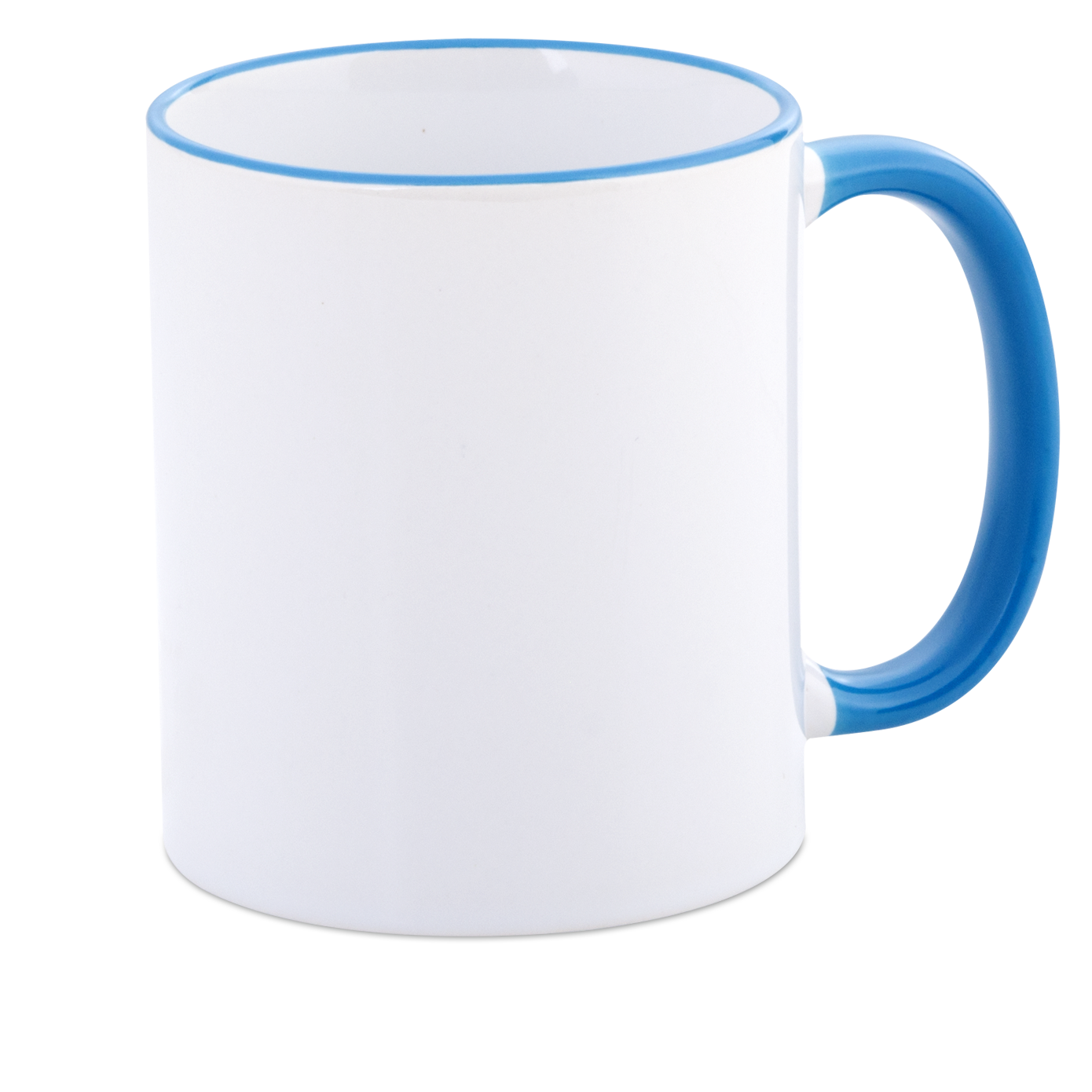 Two Tone Rim & Handle Mugs