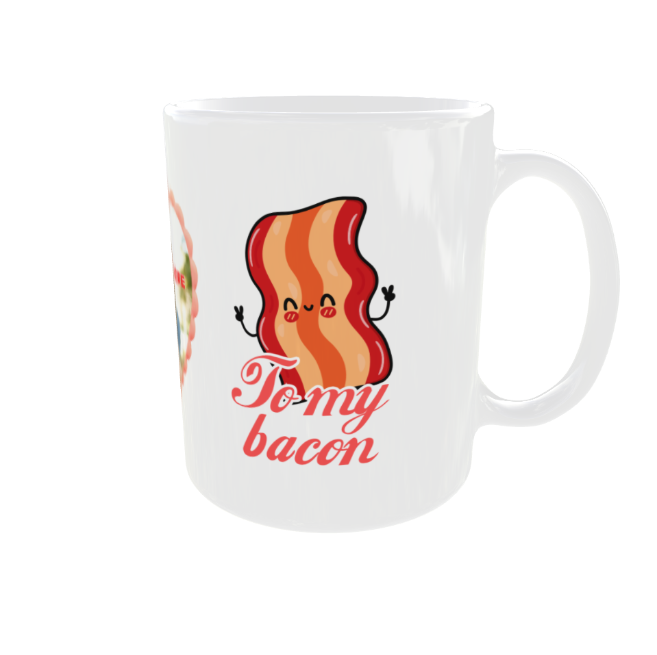You're the eggs to my bacon mug