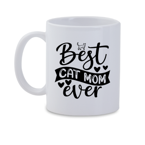 Best cat mom ever mug