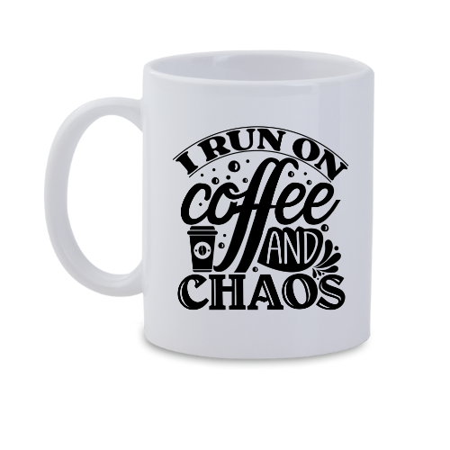 Coffee and chaos mug