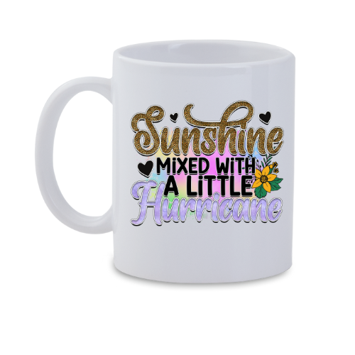Sunshine mixed with a hurricane mug