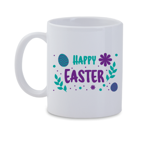 Happy easter mug
