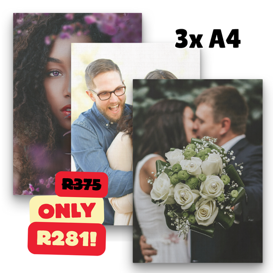 3x A4 box frame COMBO SPECIAL!