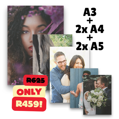 A3 plus 2x A4 plus 2x A5 box frame COMBO SPECIAL!