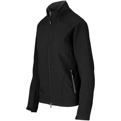 Ladies Geneva Softshell Jacket - Black