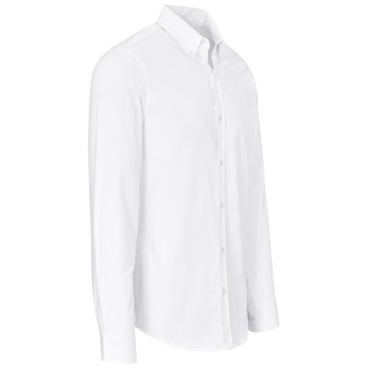 Mens Long Sleeve Cotton Twill Moderna  Shirt