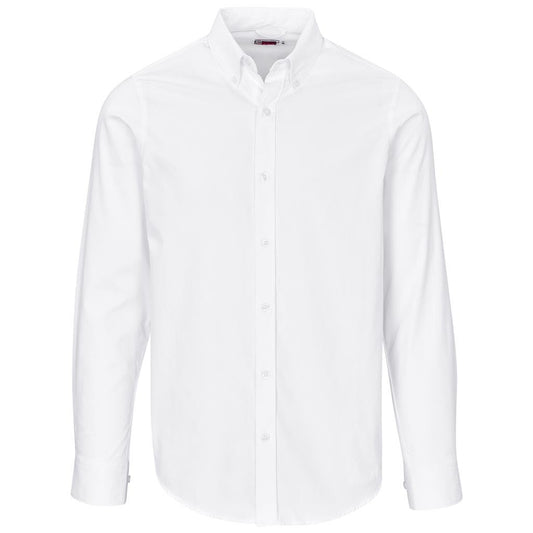 Mens Long Sleeve Cotton Twill Moderna  Shirt