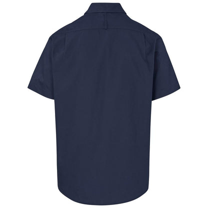 Mens Short Sleeve Cotton Twill Moderna Shirt