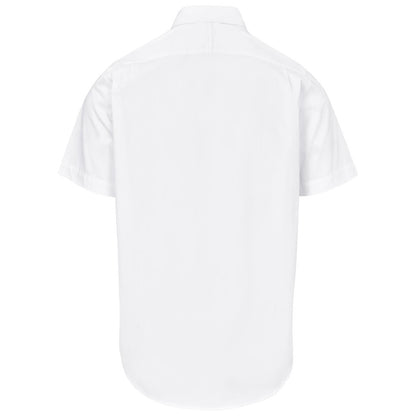 Mens Short Sleeve Cotton Twill Moderna Shirt