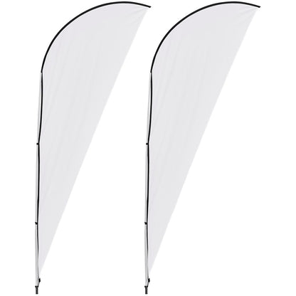Legend 2m Sharkfin Flying Banner (Set of 2)