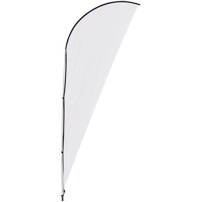 Legend 2M Sublimated Sharkfin Double-Sided Flying Banner - 1 complete unit