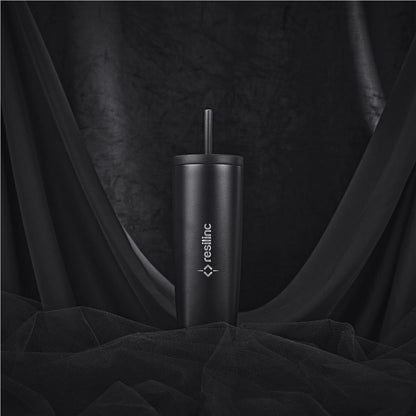 Alex Varga Aurelian Stainless Steel 2-in-1 Vacuum Tumbler & Straw
