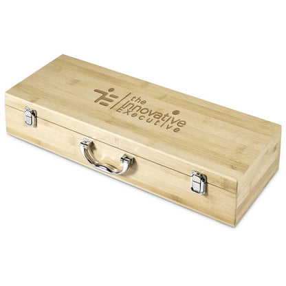 Okiyo Yakiniku Bamboo 5-Piece Braai Set