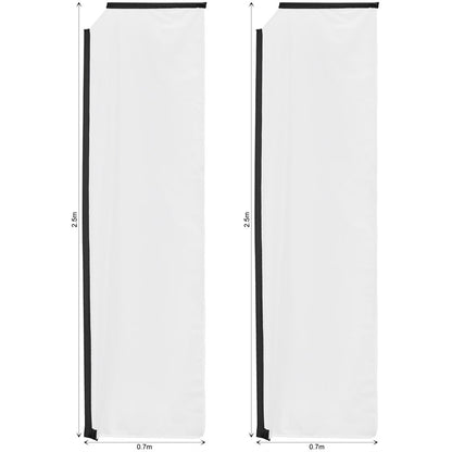 Legend 3m Sublimated Telescopic Flying Banner Skin - Set Of 2 (Excludes Hardware)