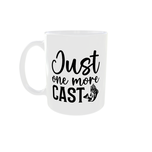 Just one more cast mug
